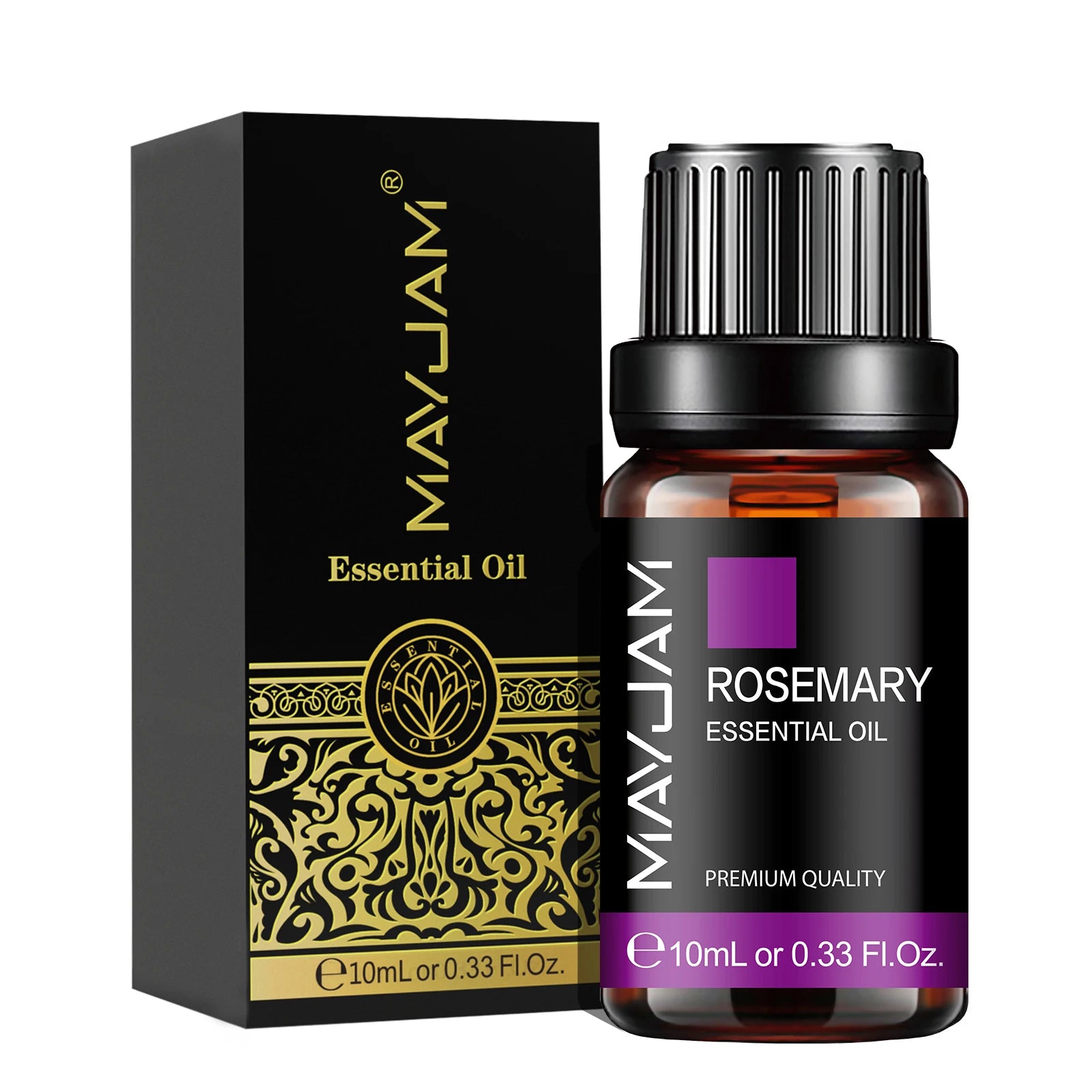 10ML Lavender Lemongrass Jasmine Vanilla Eucalyptus Rose Lemon Essential Oil for Humidifier Diffuser Candle Making