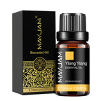 10ML Lavender Lemongrass Jasmine Vanilla Eucalyptus Rose Lemon Essential Oil for Humidifier Diffuser Candle Making