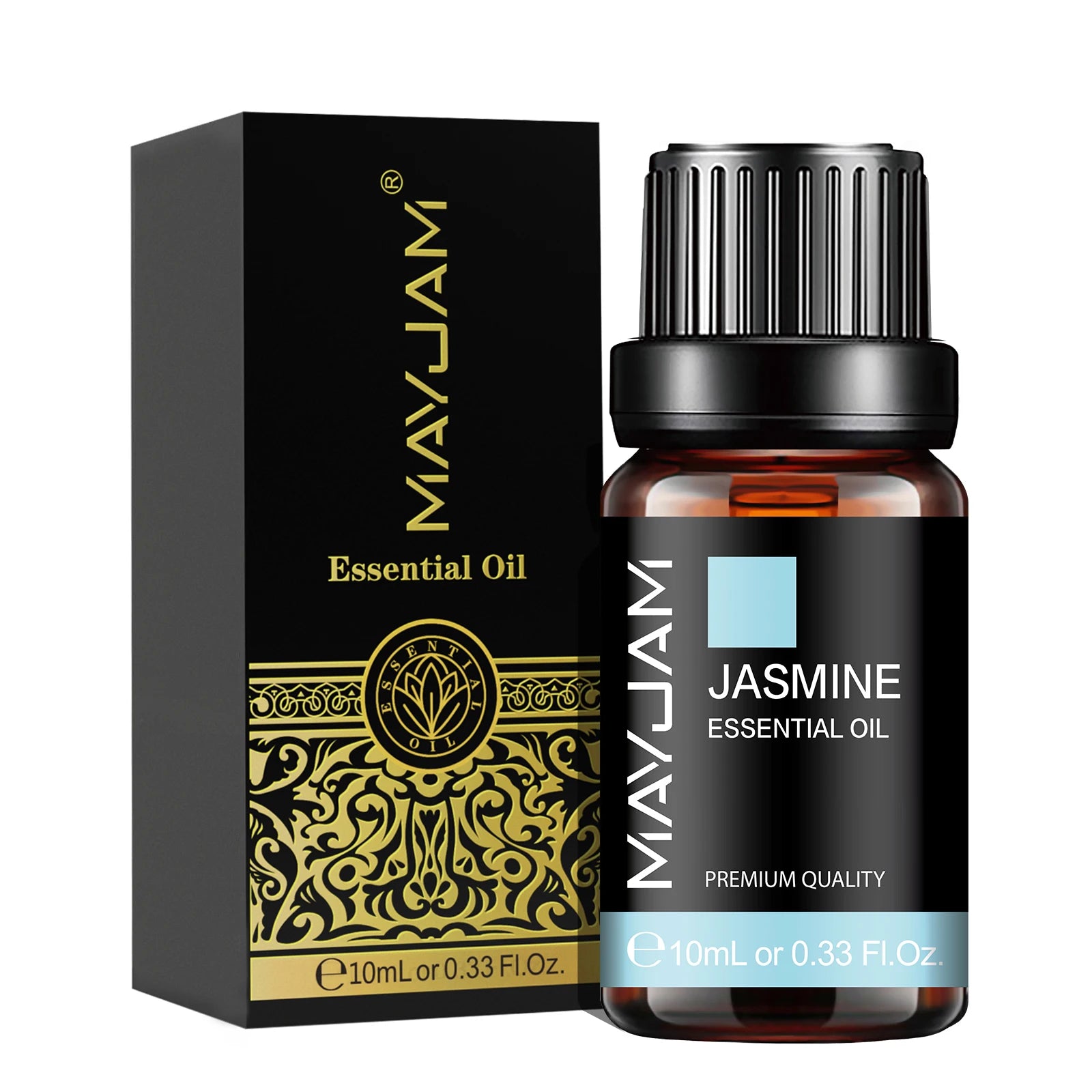 10ML Lavender Lemongrass Jasmine Vanilla Eucalyptus Rose Lemon Essential Oil for Humidifier Diffuser Candle Making