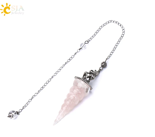Chakra Healing Crystal Pendulum for Dowsing