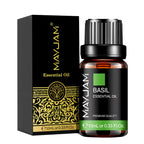 10ML Lavender Lemongrass Jasmine Vanilla Eucalyptus Rose Lemon Essential Oil for Humidifier Diffuser Candle Making