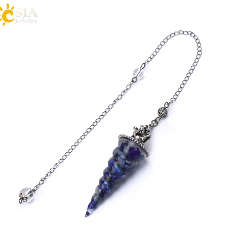 Chakra Healing Crystal Pendulum for Dowsing