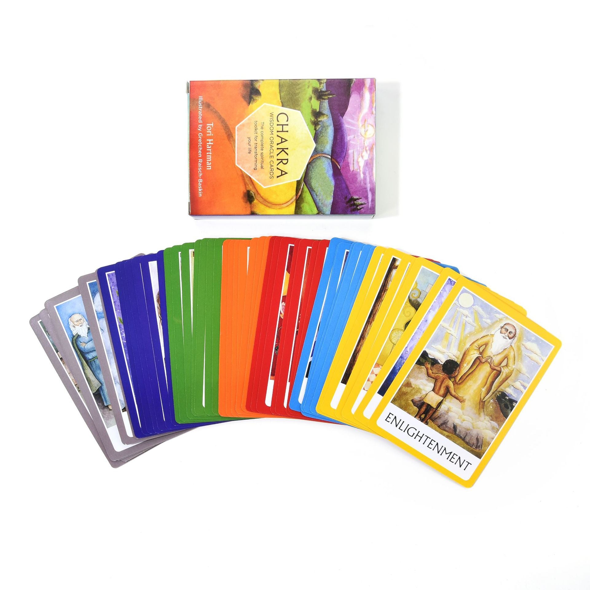 Chakra Wisdom Oracle Cards - Tarot Deck in English