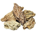 PINVNBY Dragon Stone Ohko Rock Natural Aquarium Rocks Aquascaping 4.5 lbs Mixed Sizes Perfect Rocks for Reptile & Amphibian Tanks