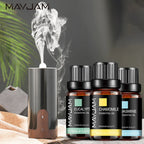 10ML Lavender Lemongrass Jasmine Vanilla Eucalyptus Rose Lemon Essential Oil for Humidifier Diffuser Candle Making