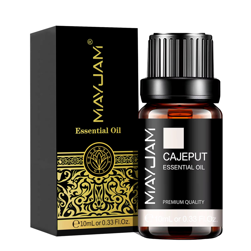 10ML Lavender Lemongrass Jasmine Vanilla Eucalyptus Rose Lemon Essential Oil for Humidifier Diffuser Candle Making