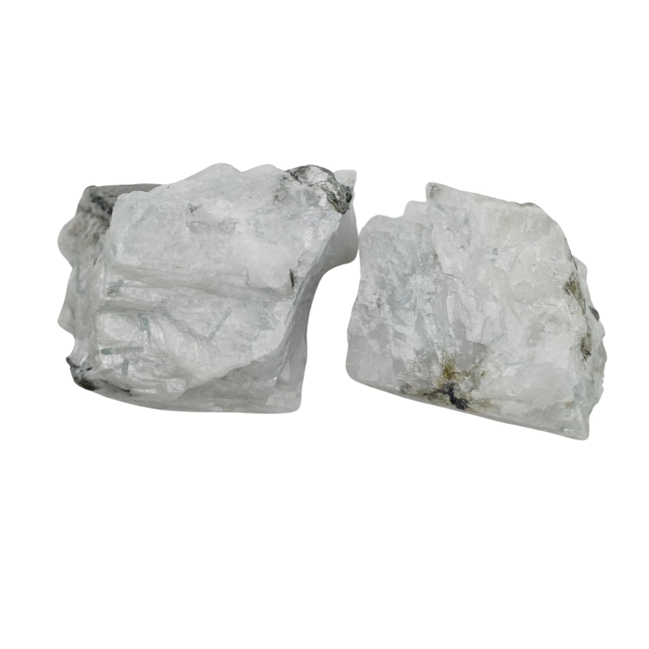Rainbow Moonstone 2 Pieces Moonstone Crystals Rocks Crystals and Healing Stones Witchcraft Supplies Healing Crystals Stones Healing Stones Rock Collection Crystal Decor Karmas Gems