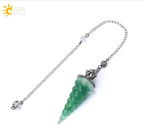 Chakra Healing Crystal Pendulum for Dowsing