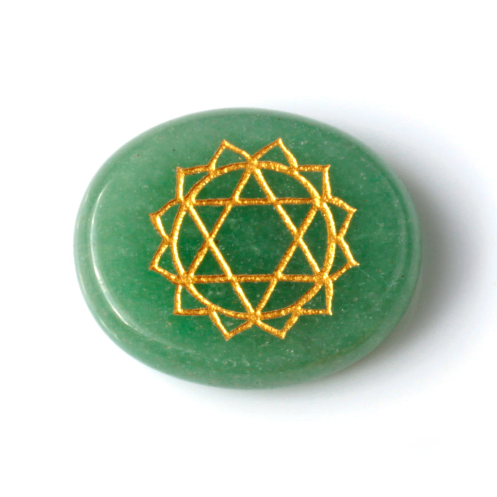 Natural Crystal Seven Chakra Energy Stone Ornament